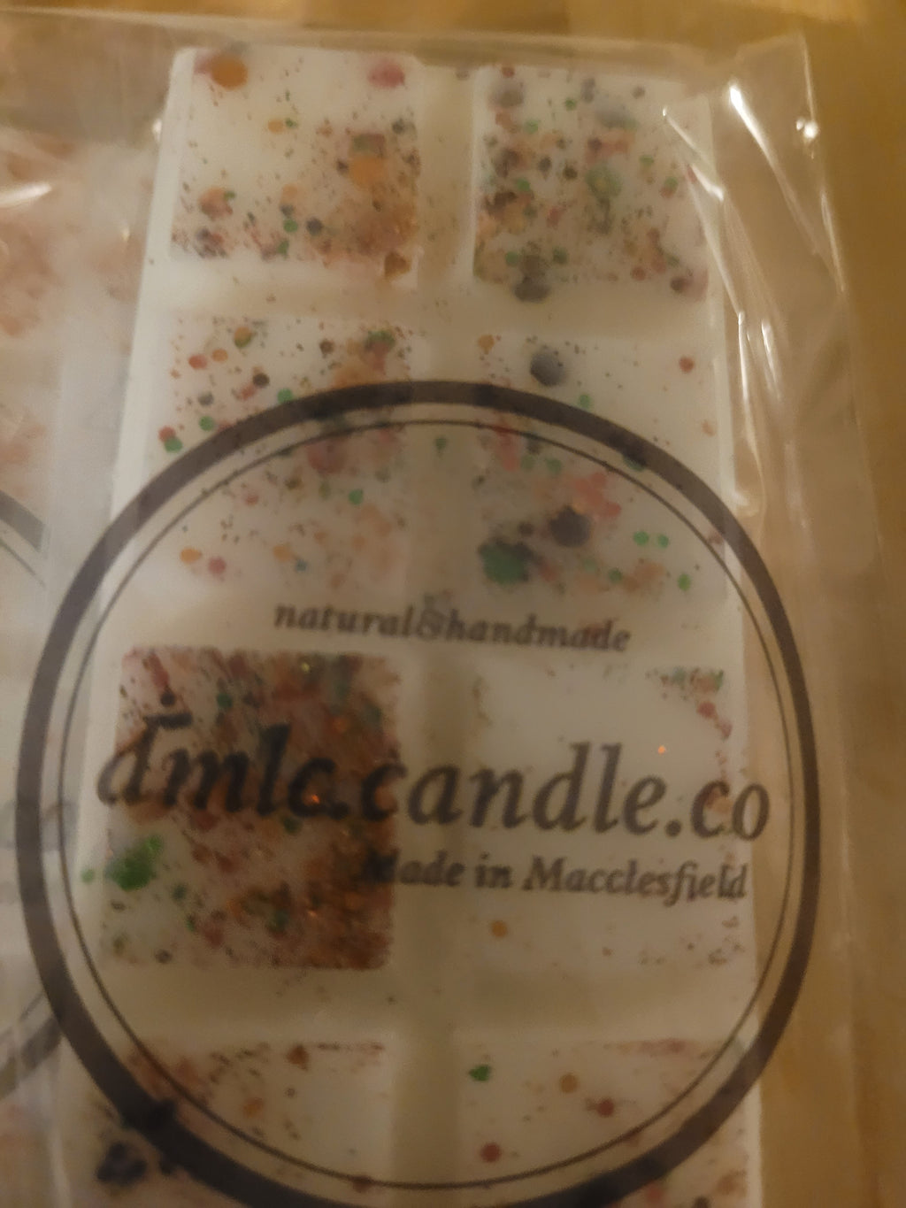 Snap bar,candied cranberry and apple rind